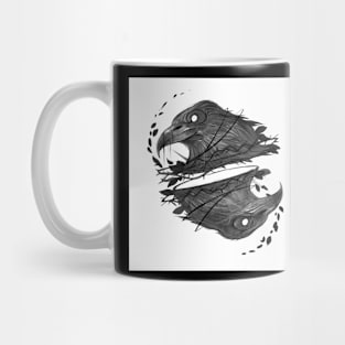 Crow design Mug